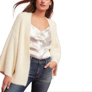 Anthropologie Sleeping on Snow Cardigan